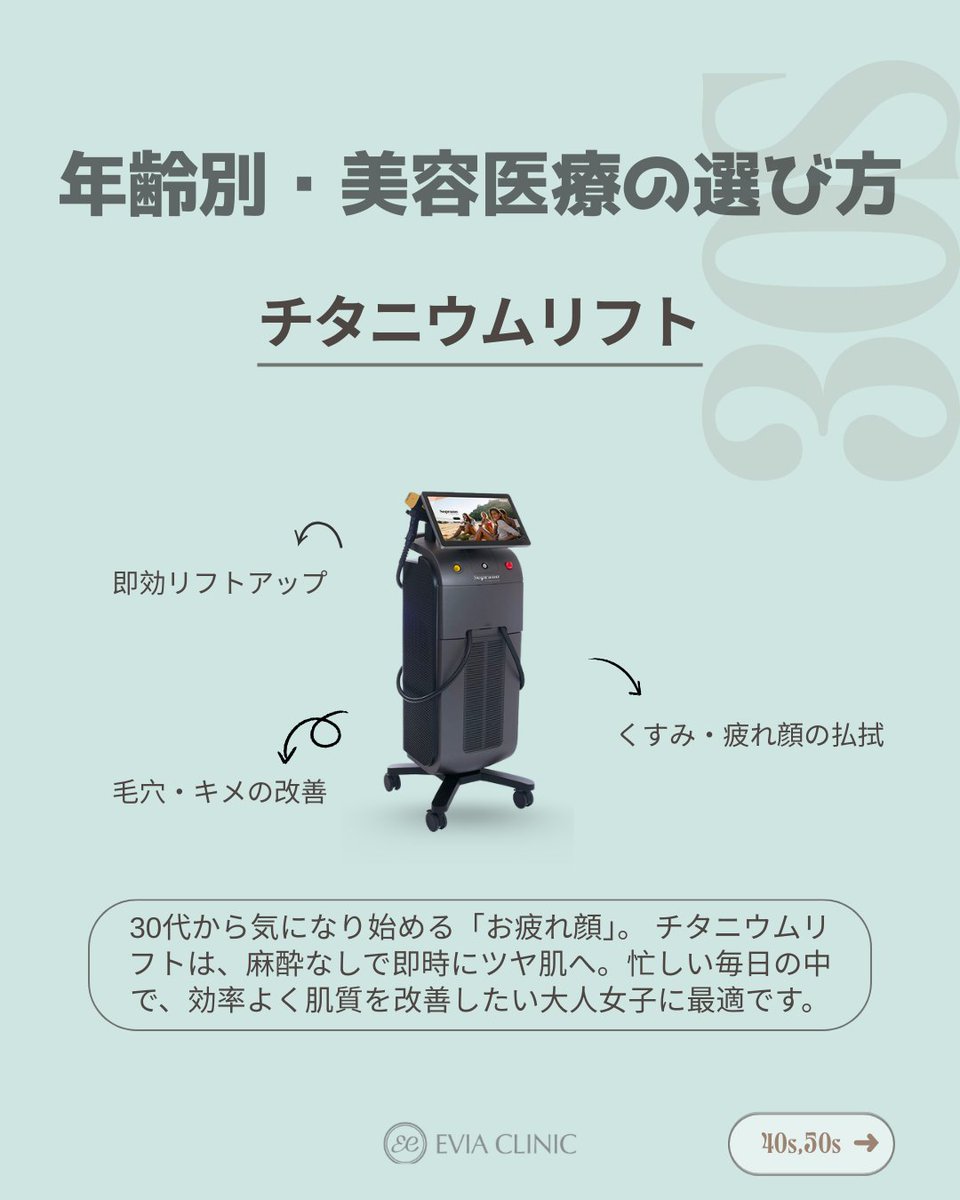 エビアクリニック(EVIA CLINIC) tweet media