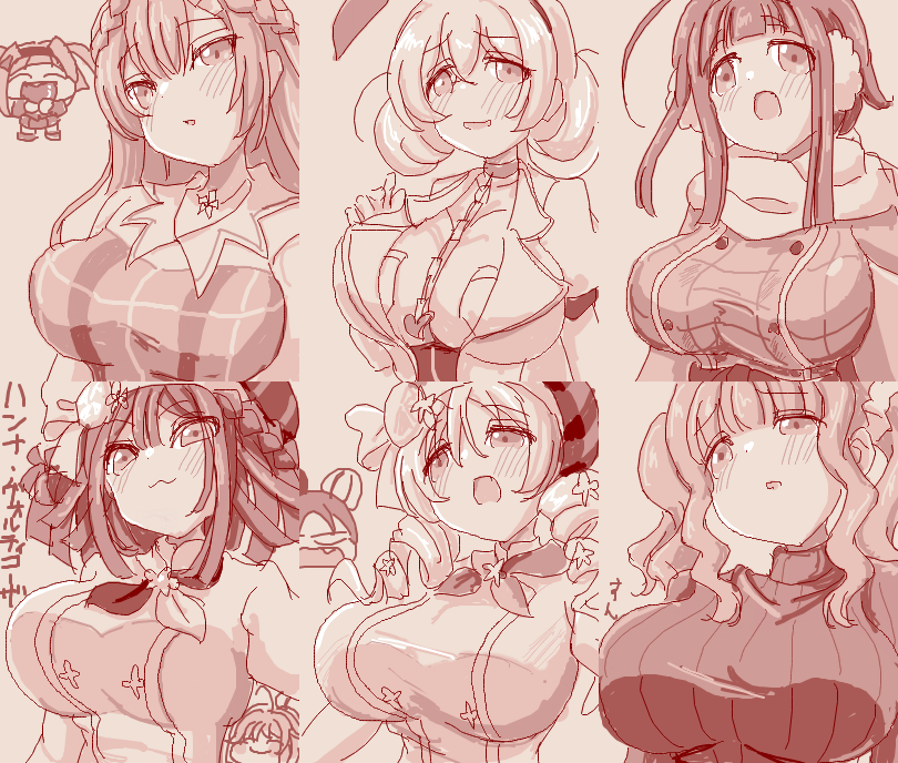 まどドラ絵です 