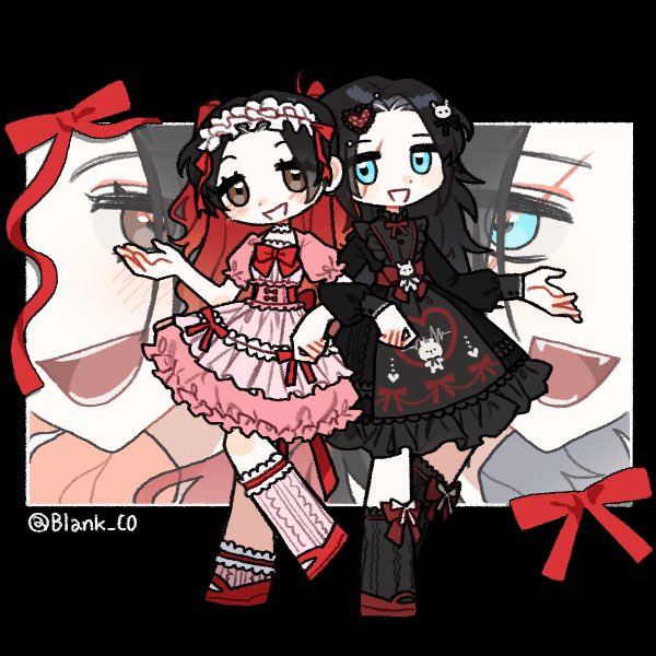 #RHIYO: Human Iyo x Vampy Rhea ❤️🖤

(Cutesy Picrew)