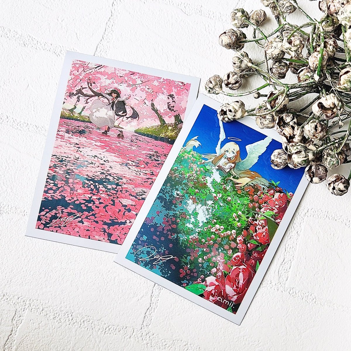 amii_tcg's tweet photo. ✧  ɴᴇᴡ ʀᴇʟᴇᴀꜱᴇ  ✧ 

新作発売記念！フォロー&この投稿をRPで2名様に画像のスリーブをセットでプレゼント🎁 

⸝⸝ ⸝⸝ ⸝⸝ ⸝⸝ ⸝⸝ ⸝⸝ ⸝⸝⸝⸝ ⸝⸝ ⸝⸝ ⸝⸝ ⸝⸝ ⸝⸝ ⸝⸝  

人気イラストレーターぴおてぐさん(#potg333)初コラボ🌸
春らしい桜とバラ園が美しい綺麗なイラストのスリーブが新登場！
春の訪れを感じられます⭐️

♦︎ぴおてぐさんコラボデザインスリーブ
「さくらの道」「てんしの庭」
1,200yen / 64枚入り / レギュラーサイズ 

♦︎ 発売スケジュール
3/21(土) 10:00-
公式通販&取り扱い店舗様で同時発売！