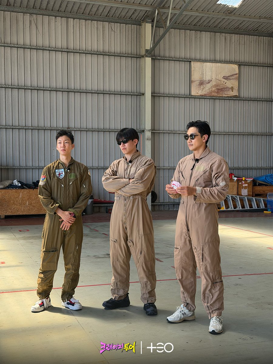 TEO_universe_'s tweet photo. [크레이지 투어_3화 프리뷰]
마른 하늘을 (곡예비행으로) 달려🎶
지금부터 하늘도 크레이지 투어가 접수한다👊

⚡️<크레이지 투어> 매주 [토] 저녁 7:50 ENA 방송
📌본방송 직후 디즈니 플러스에서 다시 보실 수 있습니다.

#크레이지투어 #비 #김무열 #빠니보틀 #이승훈 https://t.co/6QoI4PGNgi