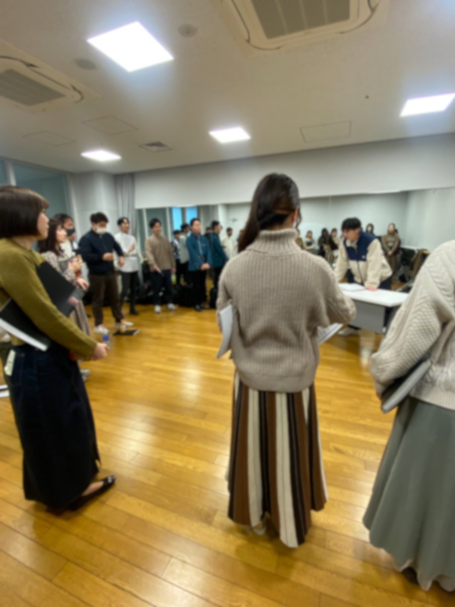 🌸Orphe Choirs×Chor OBANDES
Joint Concert🌸
当日となりました！
今から集合して発声です！頑張ります💪🏻