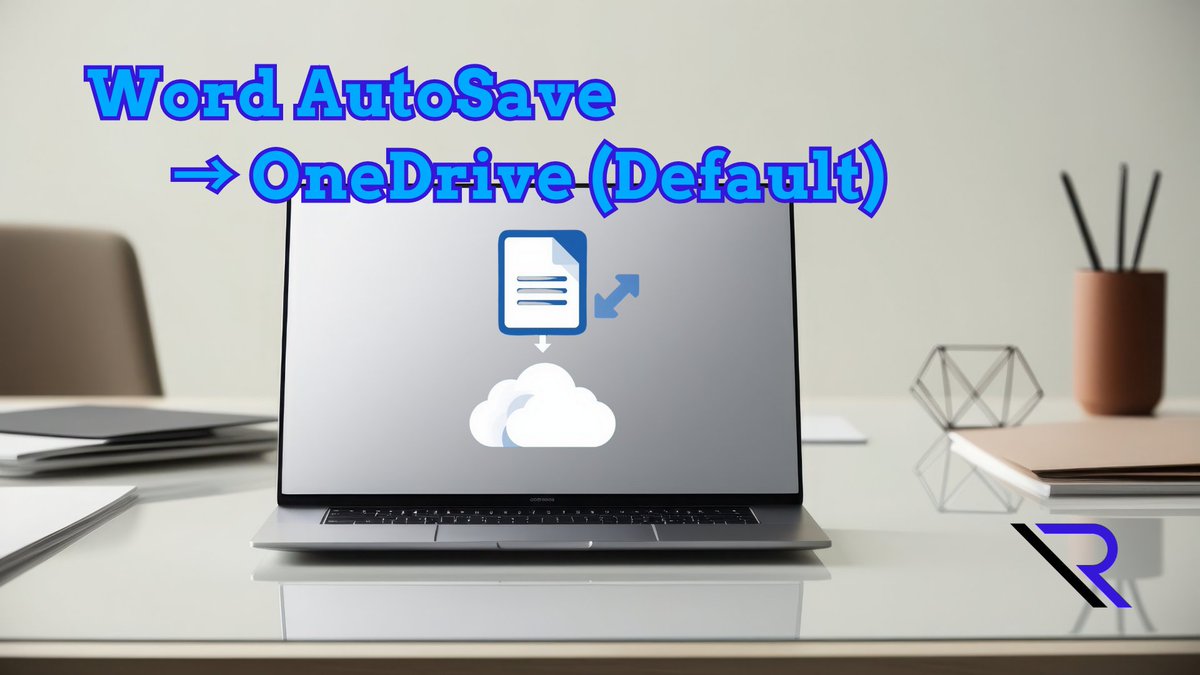 If Word is saving to OneDrive automatically, your “local draft” might not be local anymore. Great for continuity—unless it conflicts with policy or privacy.
 
reintivity.com/by-content-typ…