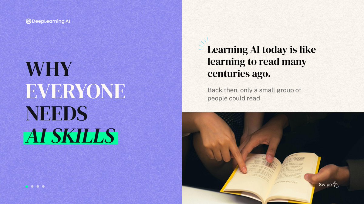 DeepLearning.AI tweet media