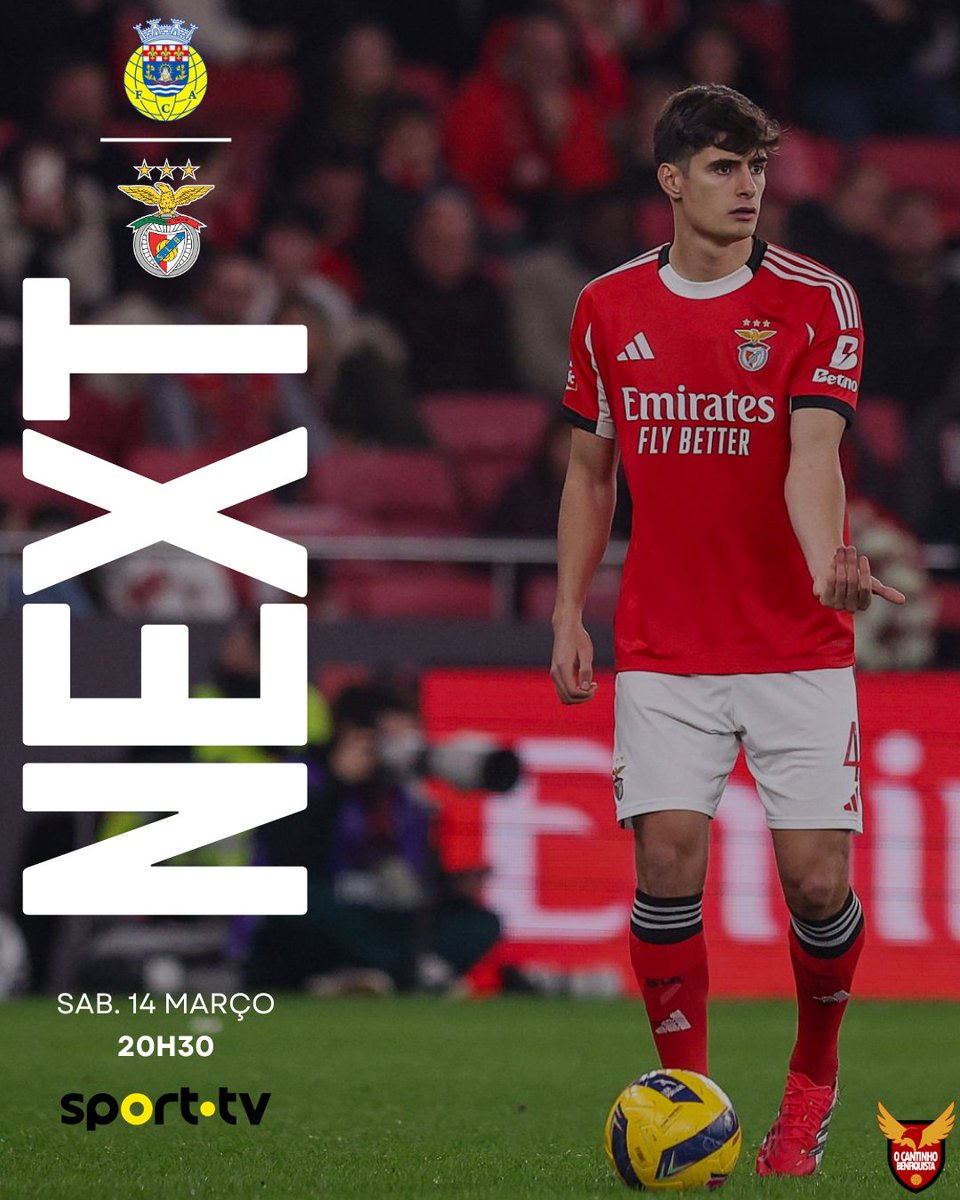 🔜 𝗙𝗖 𝗔𝗿𝗼𝘂𝗰𝗮 🆚 𝗦𝗟 𝗕𝗲𝗻𝗳𝗶𝗰𝗮

🏆 Jornada 26 | #LigaPortugalBetclic
📍Estádio Municipal de Arouca
⌚️ 20H30
📺 Sport TV

#FCASLB | #Benfica