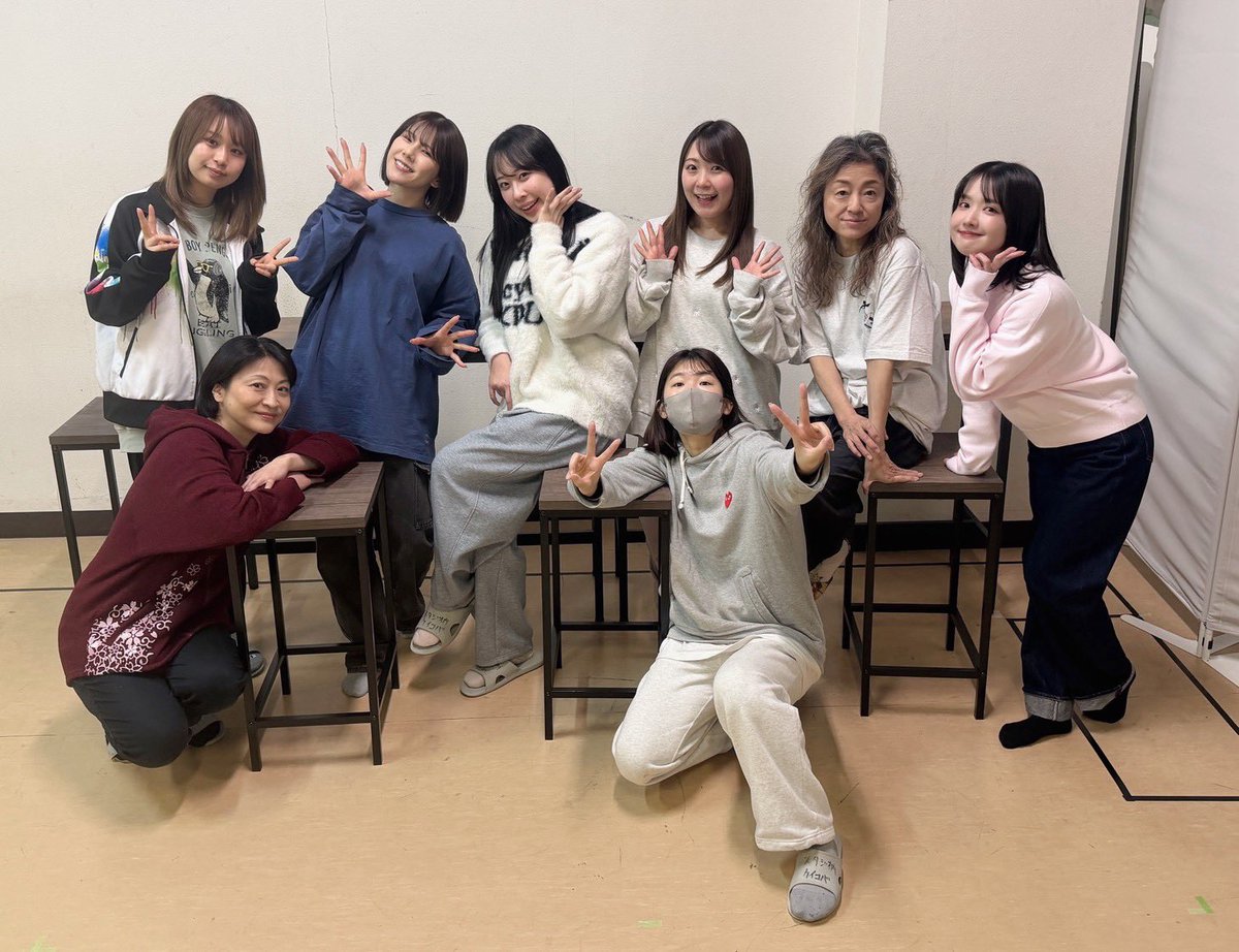 asu_pi's tweet photo. #ガクヤ2026 
稽古も大詰め。
いよいよ来週から始まります。

21日(土)19:00 残席わずかになりました。
徐々にご予約増えてて嬉しいです✨
ありがとうございます🙇‍♀️
面白いよー‼︎損はさせないよ！

🎟️https://t.co/Cj0DBKIphC
高橋明日香は建チームに出演 https://t.co/owXtrMMSHT