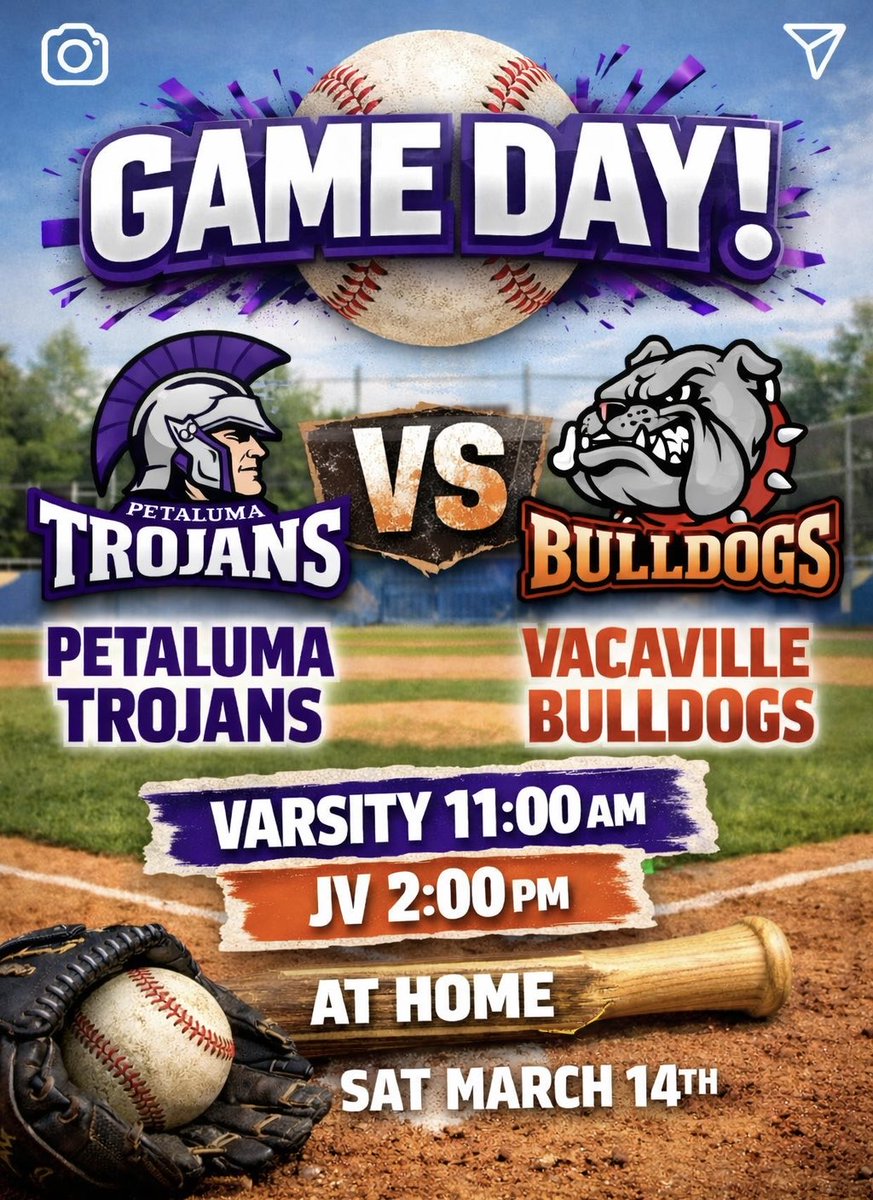 PETALUMA HIGH SCHOOL TROJAN BASEBALL tweet media