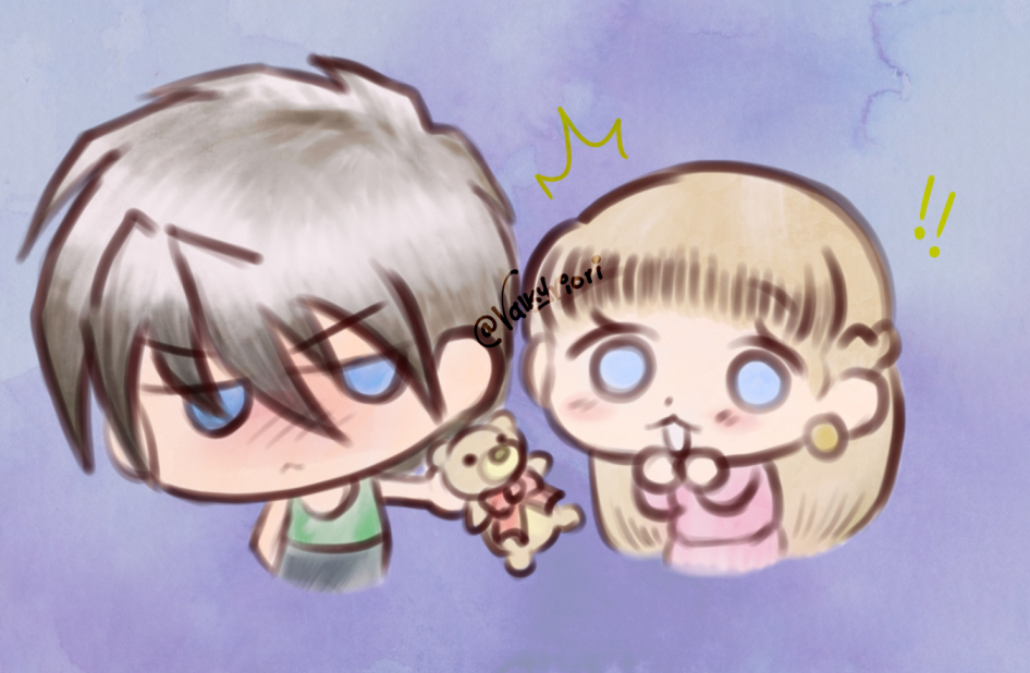Valkyriori's tweet image. 🤍🧸
#ガンダムW #ホワイトデー #HeeroYuy #Relena