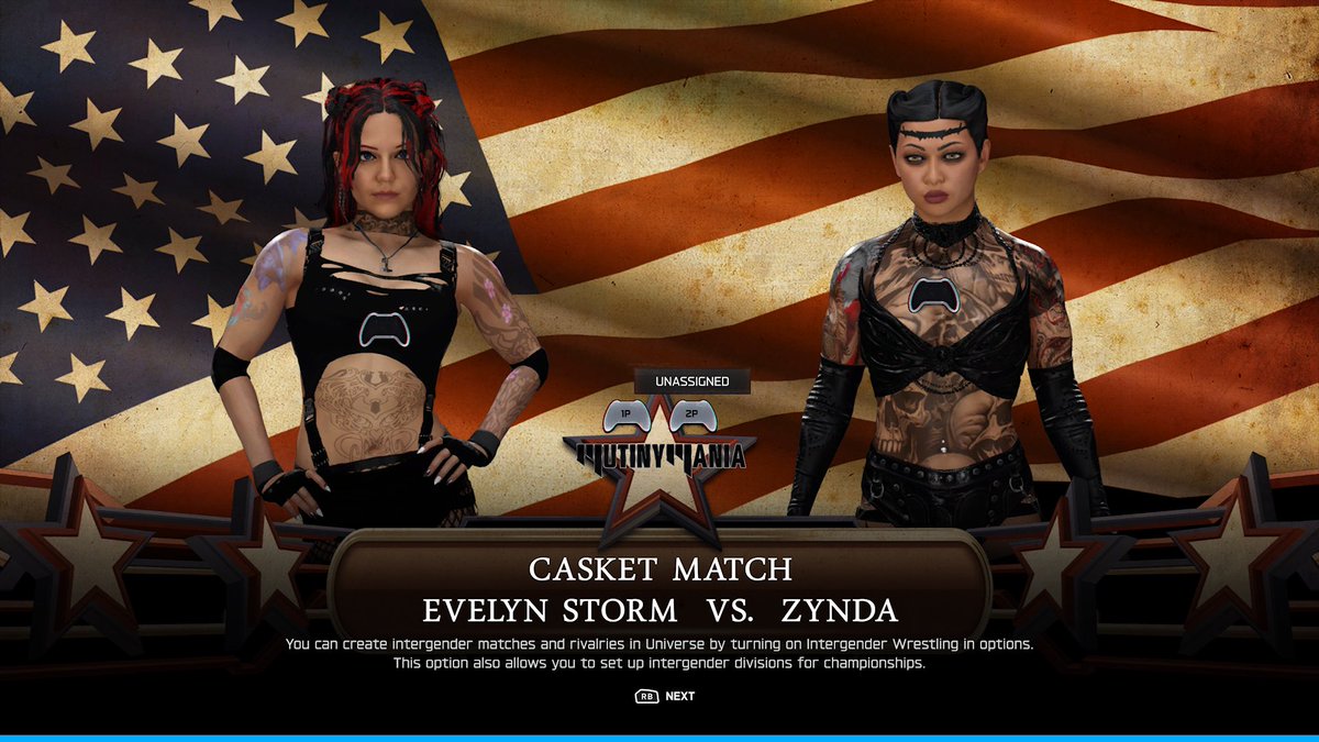 WWE2kUniverse01's tweet photo. MUTINYMANIA PART 1 MAIN EVENT‼️

#WWE2K25 #WWE2K26 #MUTINY https://t.co/xU8OuzeQAU