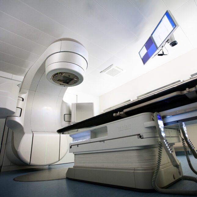 Today marks my 5
5th radiation treatment. I have 19 more to go! And yes, I am counting. At the end of each session, I thank them for saving my life. <a href="/Bannermdandersn/">Banner MD Anderson</a>
