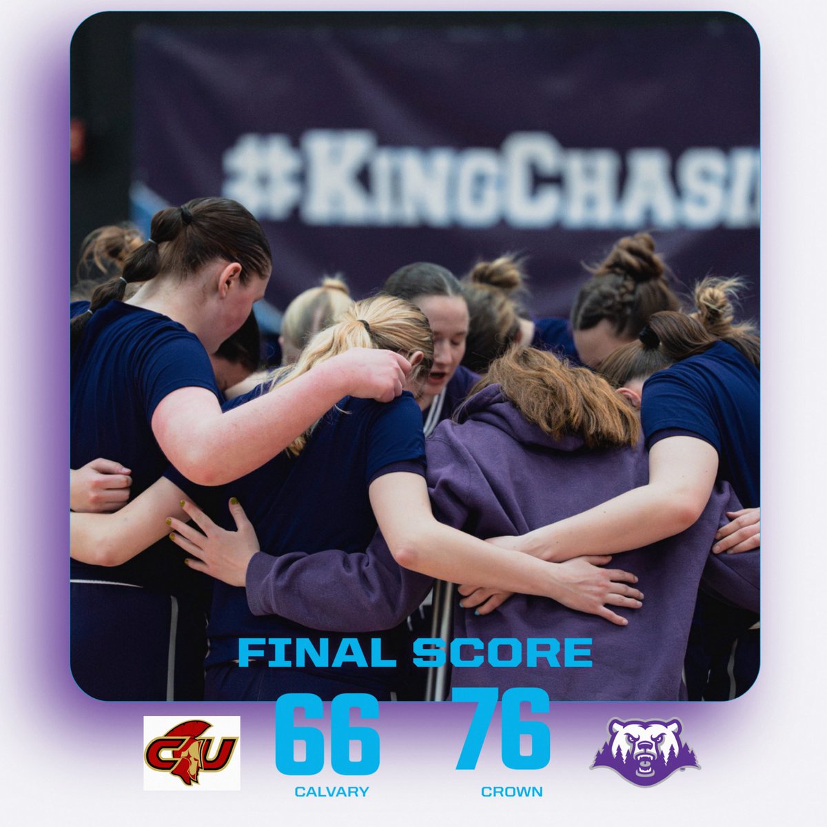 LET’S PLAY FOR A NATIONAL CHAMPIONSHIP TOMORROW!!! 🔥🔥🔥🔥🔥

Cotten: 24 pts 10 boards 
Bednarek: 23 pts 14 boards
Reimer: 23 pts 12 boards