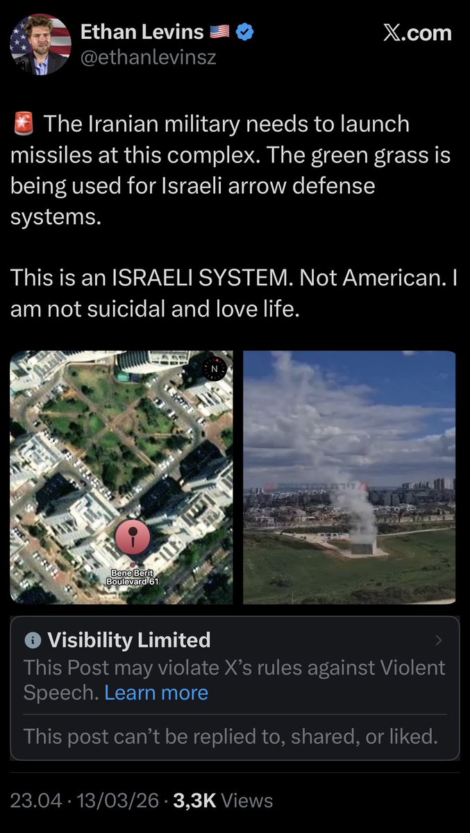 andywindarto's tweet photo. war in the tiktok era is wild.. 😆

ada influencer di timelinenya ngasih spill koordinat lokasi Patriot Battery System milik zionist beserta tag location dan kepcer lokasi detailnya, lalu mention Iran buat ngeb💣m lokasinya...

dan 💥 beneran dong, besoknya tuh lokasi ngepul berantakan

sepertinya ada divisi khusus baca temlen selama perang 😄