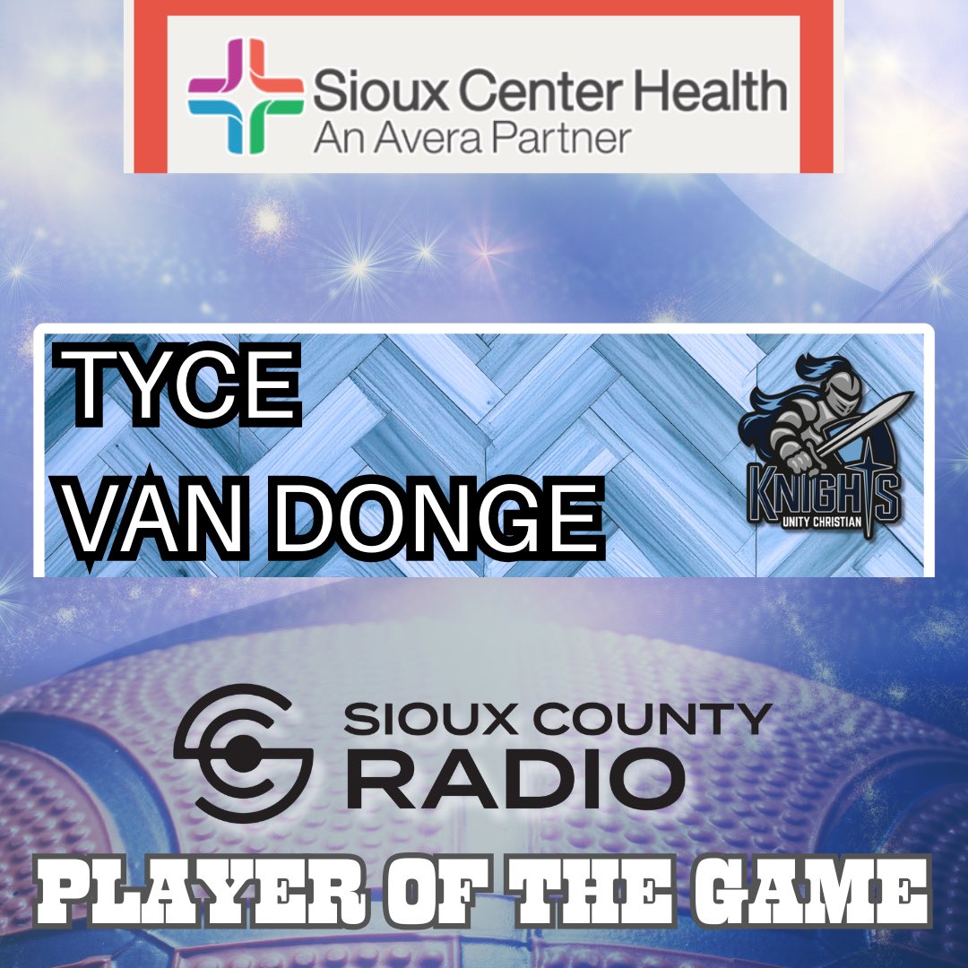 theSCRadio's tweet photo. 🏆 They did it!! 🏀 Unity Christian wins its first state title since 2005 &amp; fifth in school history with a 67-64 win over Kuemper!! Congrats to Tyce Van Donge our Player of the Game! He &amp; Dylan Bosma are also on the Class 2A All Tournament Team, with Tyce being named the captain! https://t.co/w1VrobNRDS