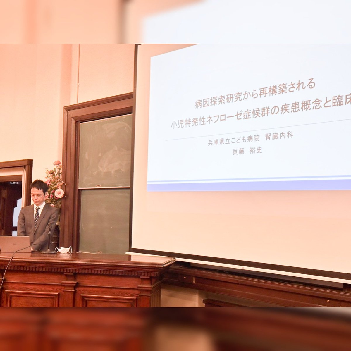 ped_koho's tweet photo. #小児科 では #兵庫県立こども病院 の貝藤裕史先生をお招きし #大学院 特別講義を開催しました！
講義では #小児腎臓病 の日常診療に直結する視点から、エビデンスの読み解き方や診療への活かし方まで、豊富なご経験に基づいたお話を伺うことができ、貴重な機会となりました！
#京都府立医科大学 https://t.co/dcasTcmOEn