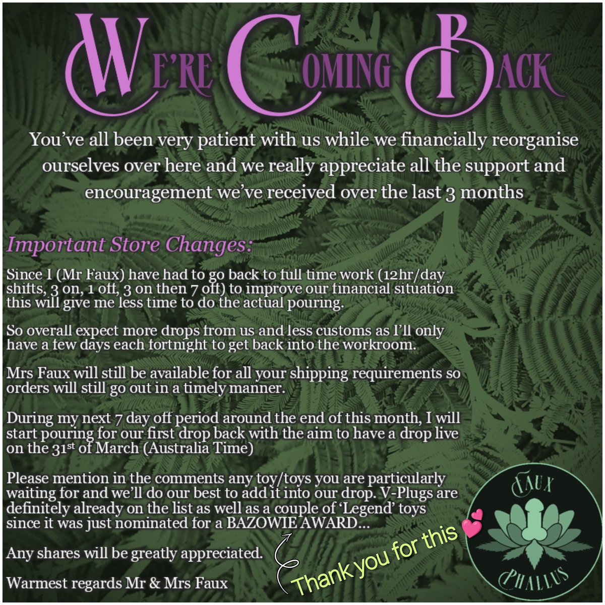 Faux Phallus tweet media