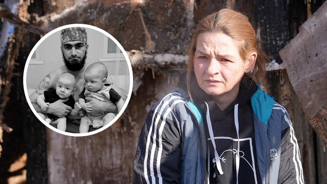 Народила Катрусю, після загибелі чоловіка і трьох дітей