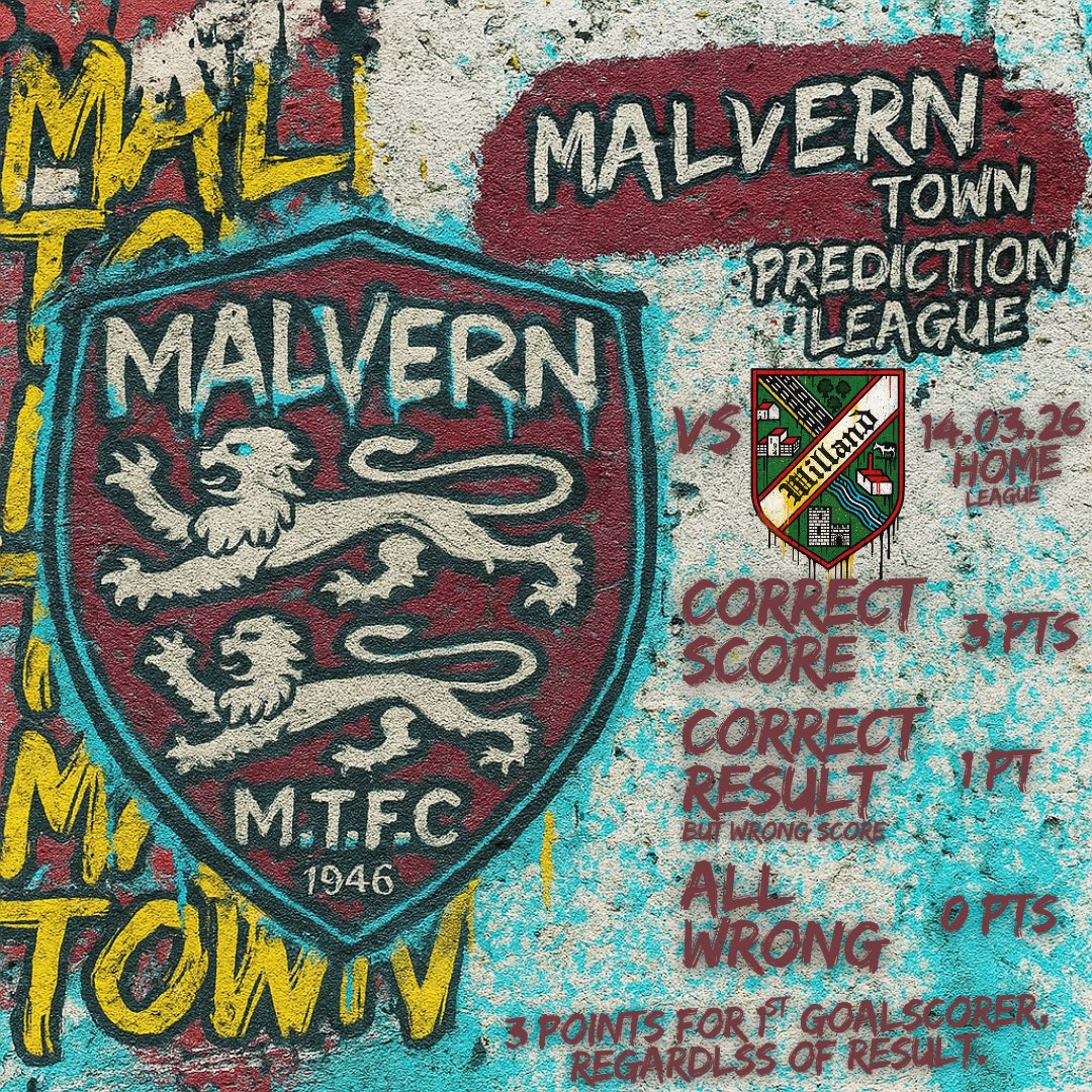 MalvernTownWR14 tweet media