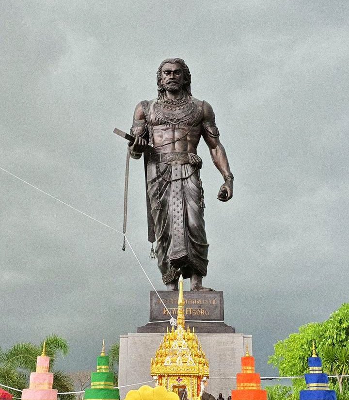 Statue of Ashoka the Great in Thailand.