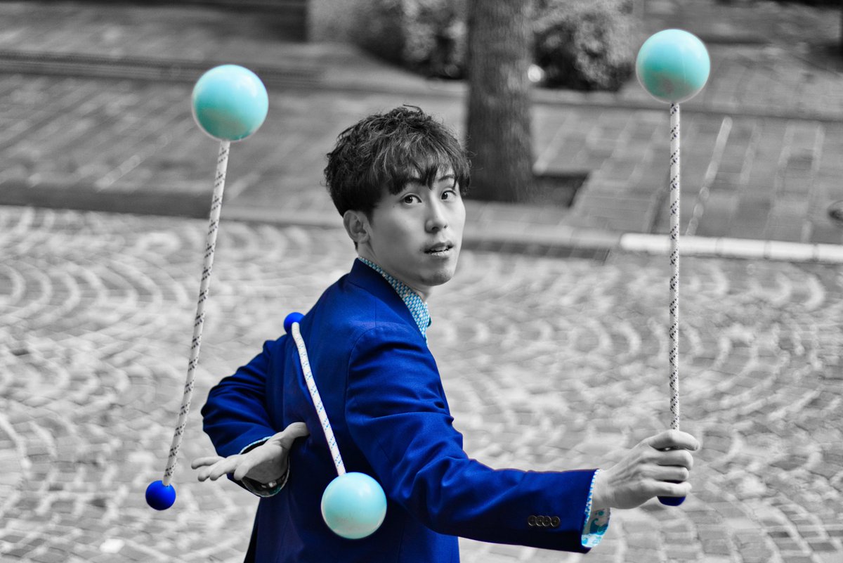 poicon2026's tweet photo. 【審査員紹介】
ほり　@horiclub531 

経歴
MOYOSTAGE2023 juggling division2位
ジャグリング竜王戦ショートステージ部門初代竜王

コメント
色々なポイの演技が見られることを楽しみにしています！ https://t.co/R3qJUPNRHQ