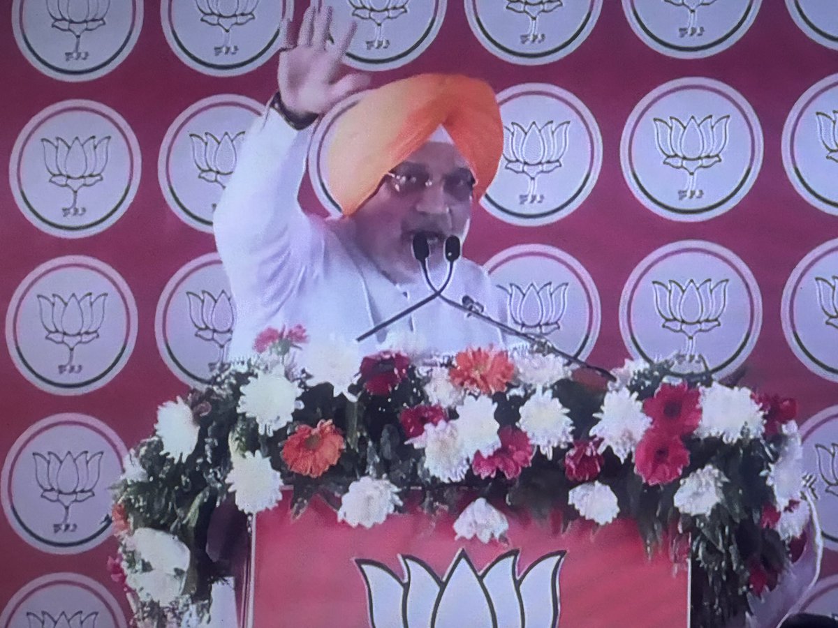 #BIG : In 2027, if BJP forms govt in Punjab, we’ll first bring a bill for complete ban on religious conversions! <a href="/AmitShah/">Amit Shah</a> ’s promise at Moga rally. #Punjab2027 #StopConversion