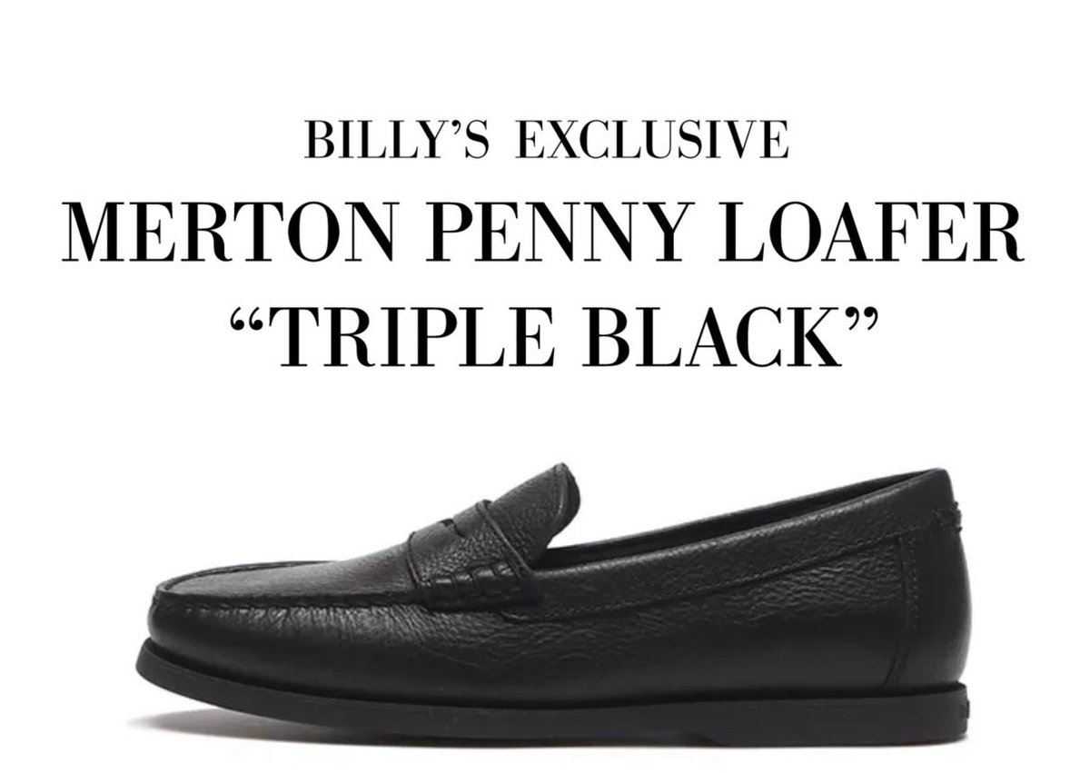 先行予約受付中】POLO RALPH LAUREN x Billy's 別注『MERTON PENNY