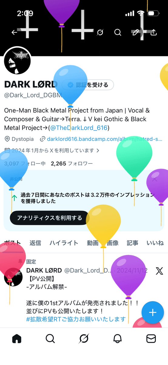 DARK LØRD tweet media