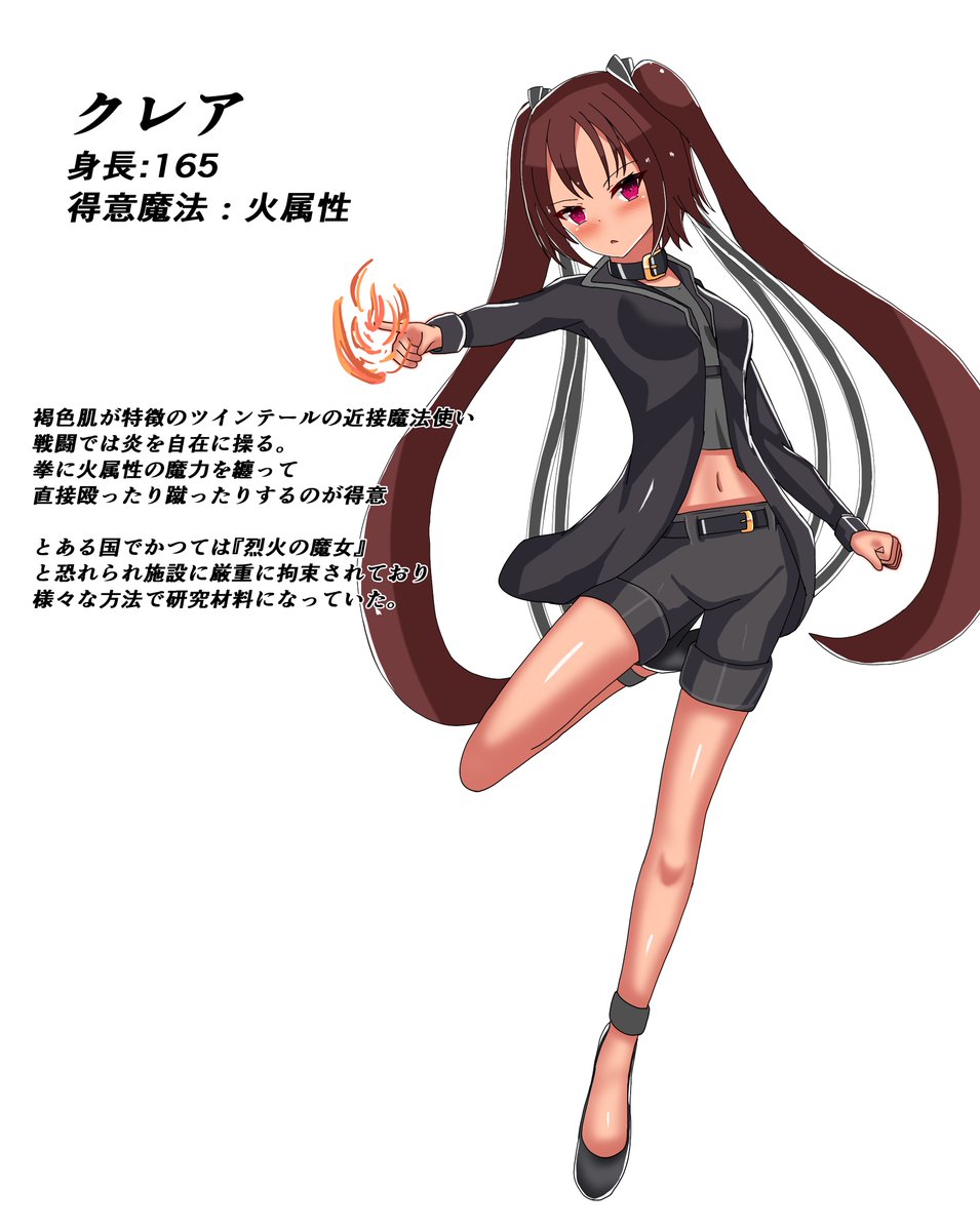 『過去絵』
うちの子まとめ
拘束前のイラスト。 