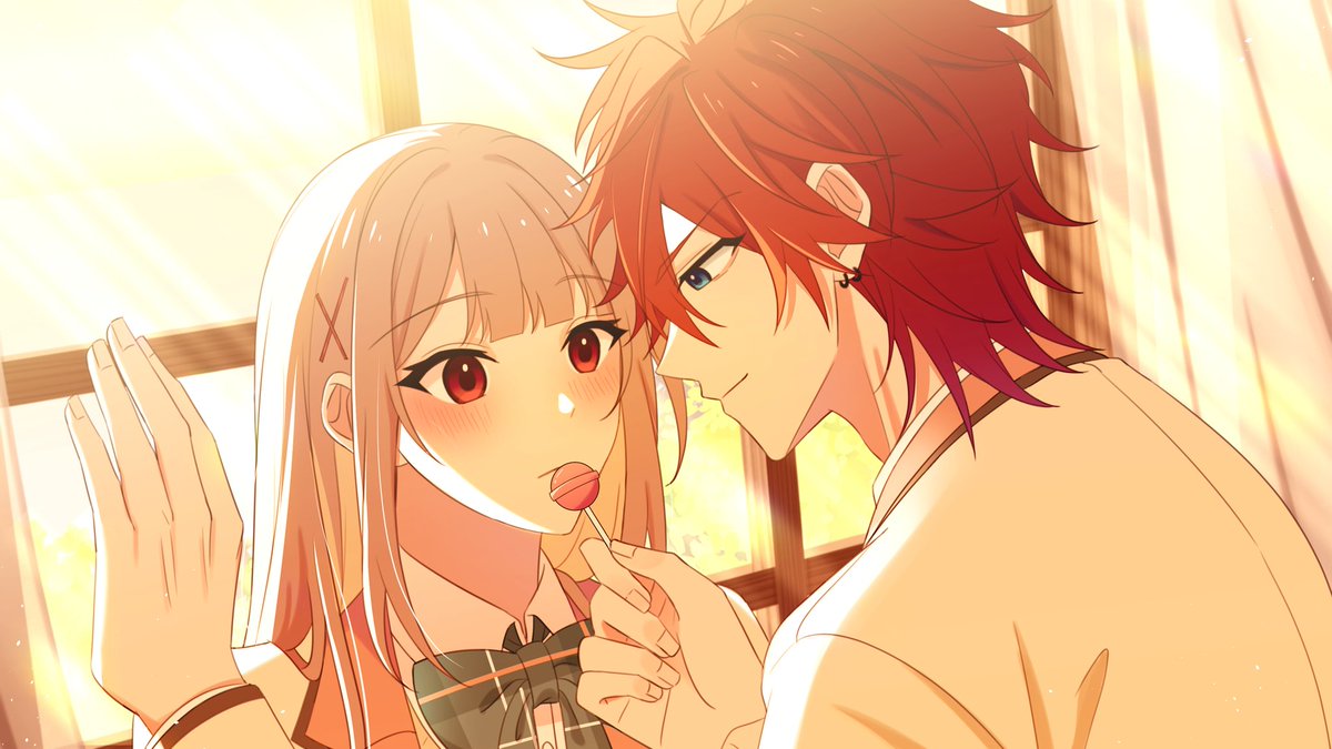 [ rinaru ; school AU ]

"Open up. It's your White Day reward."
#Ymfwhiteday26