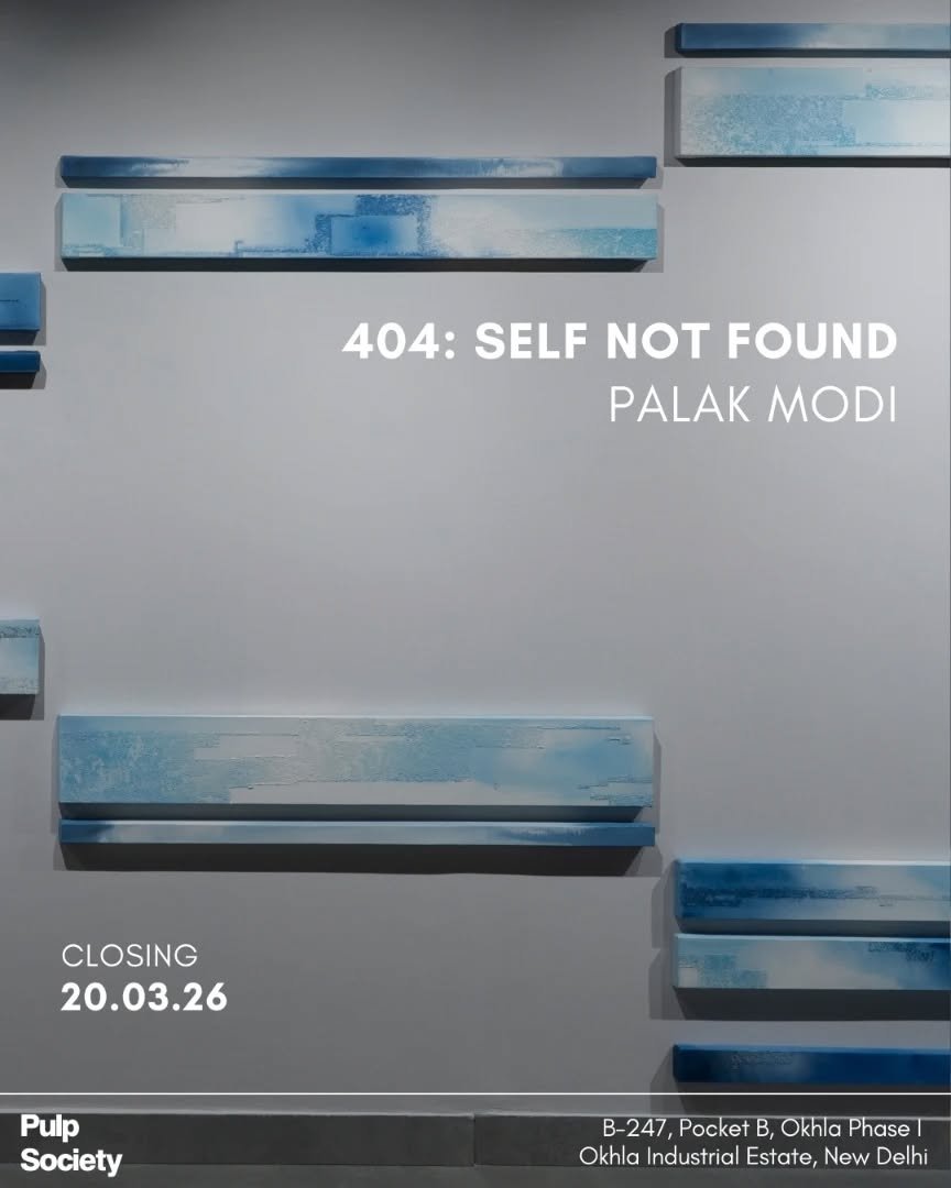 palakmodi163's tweet photo. Last week to catch the exhibition, 404: SELF NOT FOUND, by Palak Modi. The exhibition is on view through Friday, 20 March 2026. https://t.co/4eJIkwyrjR