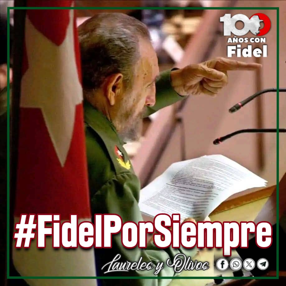 #100AñosConFidel #CubaEstáFirme #CubaVencerá Aquí no se rinde nadie y vamos a vencer   al injusto e  inhumano bloqueo impuesto por los #EEEUU. Porque nos asiste la verdad y la razón. <a href="/DiazCanelB/">Miguel Díaz-Canel Bermúdez</a> <a href="/DrRobertoMOjeda/">Dr. Roberto Morales Ojeda</a> <a href="/PartidoPCC/">Partido Comunista de Cuba</a>
