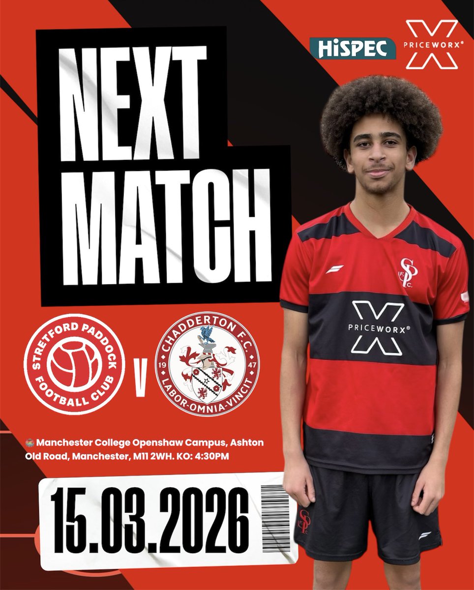 Stretford Paddock FC U21’s tweet media