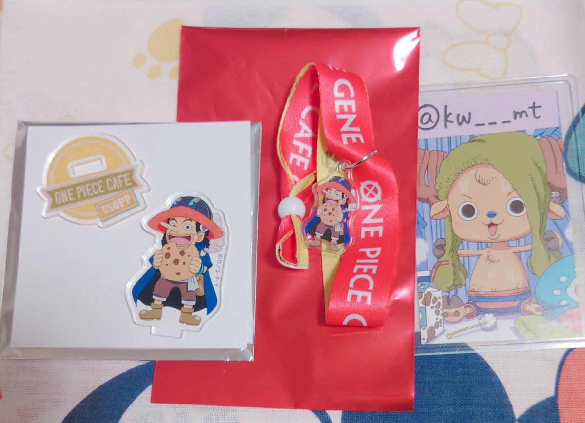 kw___mt's tweet photo. 【交換/譲渡】ワンピース カフェ ONE PIECE CAFE GENE アクリルスタンド アクスタ バンド

譲→ウソップ

求→同種チョッパー>ルフィ/ナミ
　　or定価(+送料)

✧手渡し>郵送
✧プロカご確認お願いいたします

検索からでもよろしくお願いいたします https://t.co/t3SNm7F1Ew