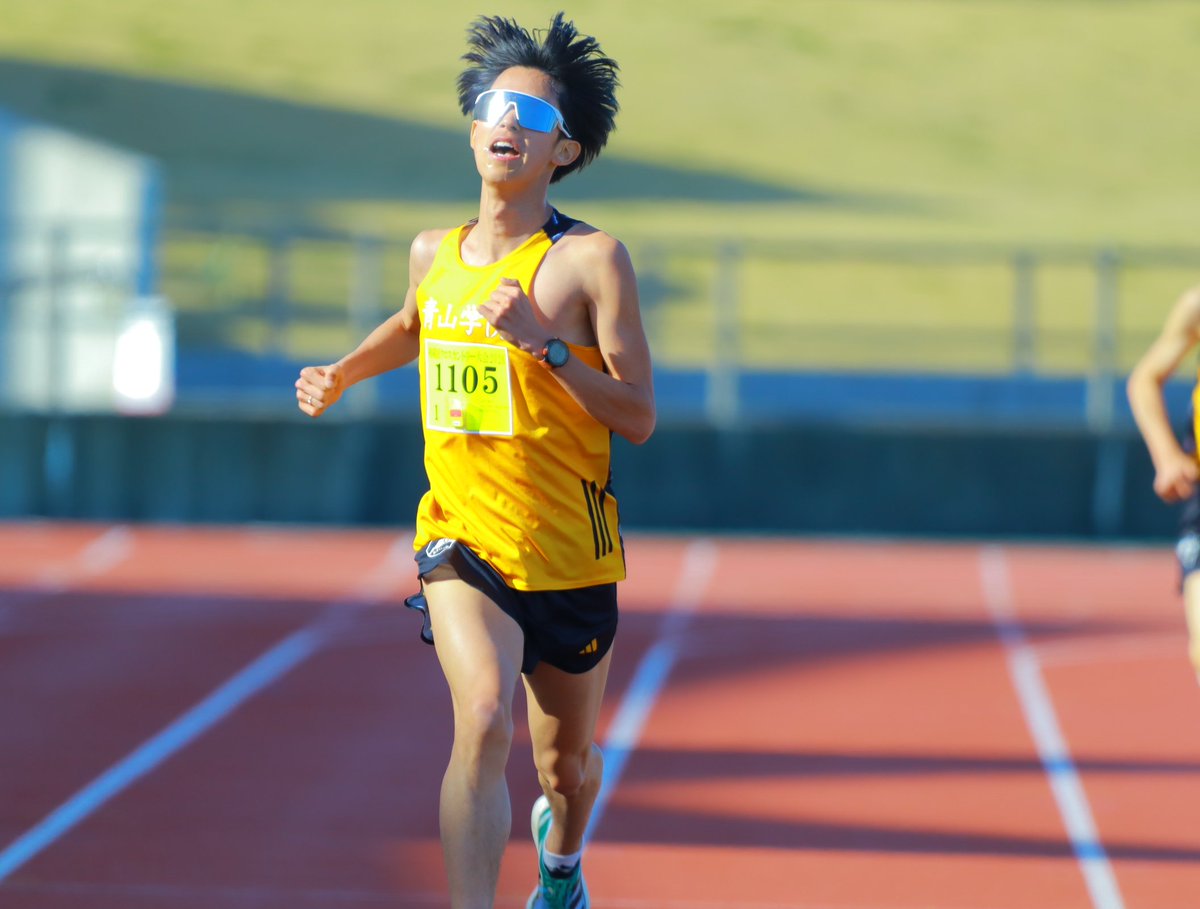 ekiden_navi's tweet photo. 【#相模原クロカン】26/03/14
▶4年目の意地がある

4位 鳥井健太(青山学院大)24:05

早、この鳥井も4年。学生3大駅伝は1年時出雲5区のみ。その後の世田谷ハーフで優勝鮮明に覚えている。青学のスカウトは良く見られるが、この新4年生世代は実は狭間の世代かつ叩上げの世代なのを覚えておいて欲しい。 https://t.co/U47HVxggus