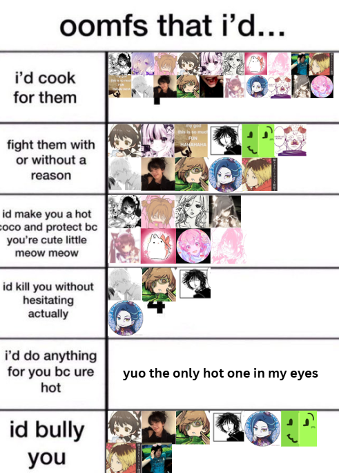 yumeoverload's tweet image. #finally finished hehe i hope i didnt miss anyone hwhehehe