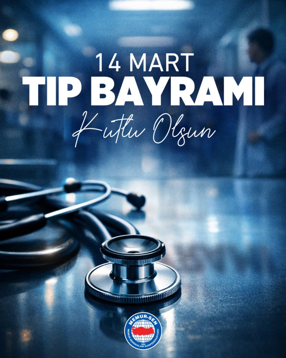 14 Mart Tıp Bayramı’nı en içten duygularımla kutluyorum. 🩺

Gece gündüz demeden, büyük bir özveriyle insan hayatını korumak için görev yapan doktorlarımız, hemşirelerimiz, ebelerimiz ve tüm sağlık çalışanlarımız; zor koşullara ve ağır sorumluluklara rağmen toplumumuzun en zor