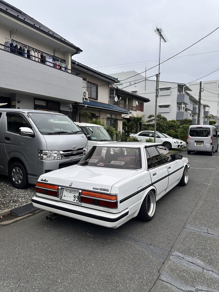 gx71クレスタ売ります。
ワンカムAT
外装クッソ綺麗です。
一括90万分割100万です。
詳細dm下さい 車検残ってます