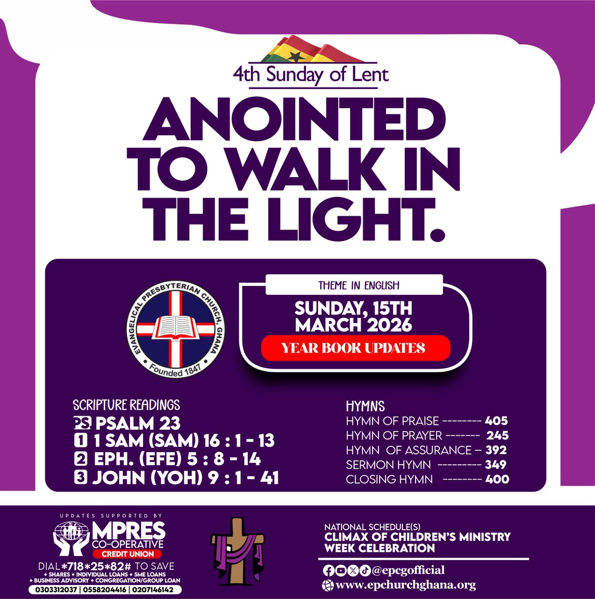 Evangelical Presbyterian Church, Ghana tweet media