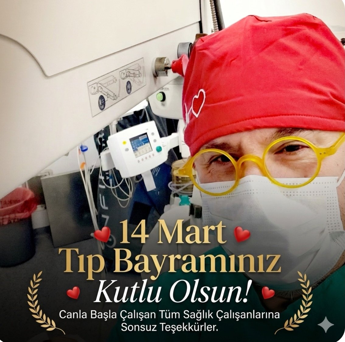 Umay1969's tweet photo. Tüm, Meslektaş Kardeşlerimin, Tıp Camiası Ailemin, 25.Mart.2026, *TIP BAYRAMINI*,Candan Kutlar, Sağlık, afiyet ve Başarılar dilerim. ❤️🧿

Saygı ve Sevgimle
Op.Dr.Ahmet UMAY
AMC. American Medical Center Hospital Nicosia /CYPRUS Chairman of the Board ❤️🧿🇨🇾 https://t.co/644jtgMdxn