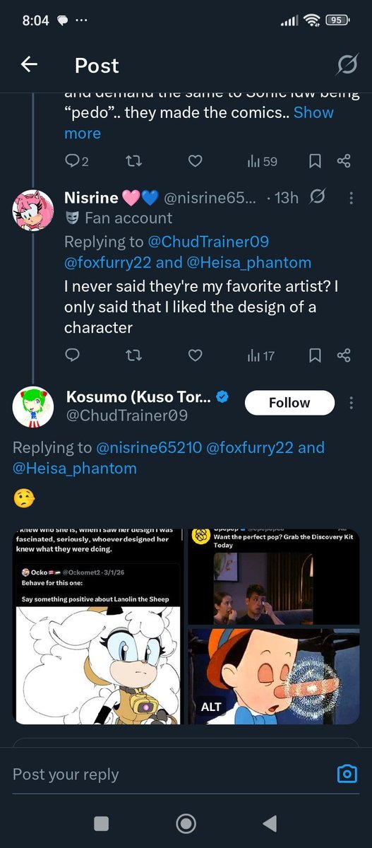 Nisrine 🩷💙 tweet media