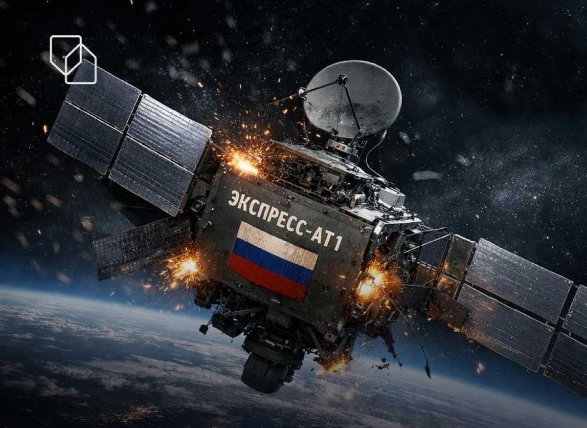 Телекоммуникационный спутник «Экспресс-АТ1» который использовали операторы «Триколор», «НТВ-Плюс» «Русский мир» для трансляции говнопропаганды прекратил работу на орбите, и восстановить его невозможно. Спутник был хакнут кибер-ополченцами антифашистами.