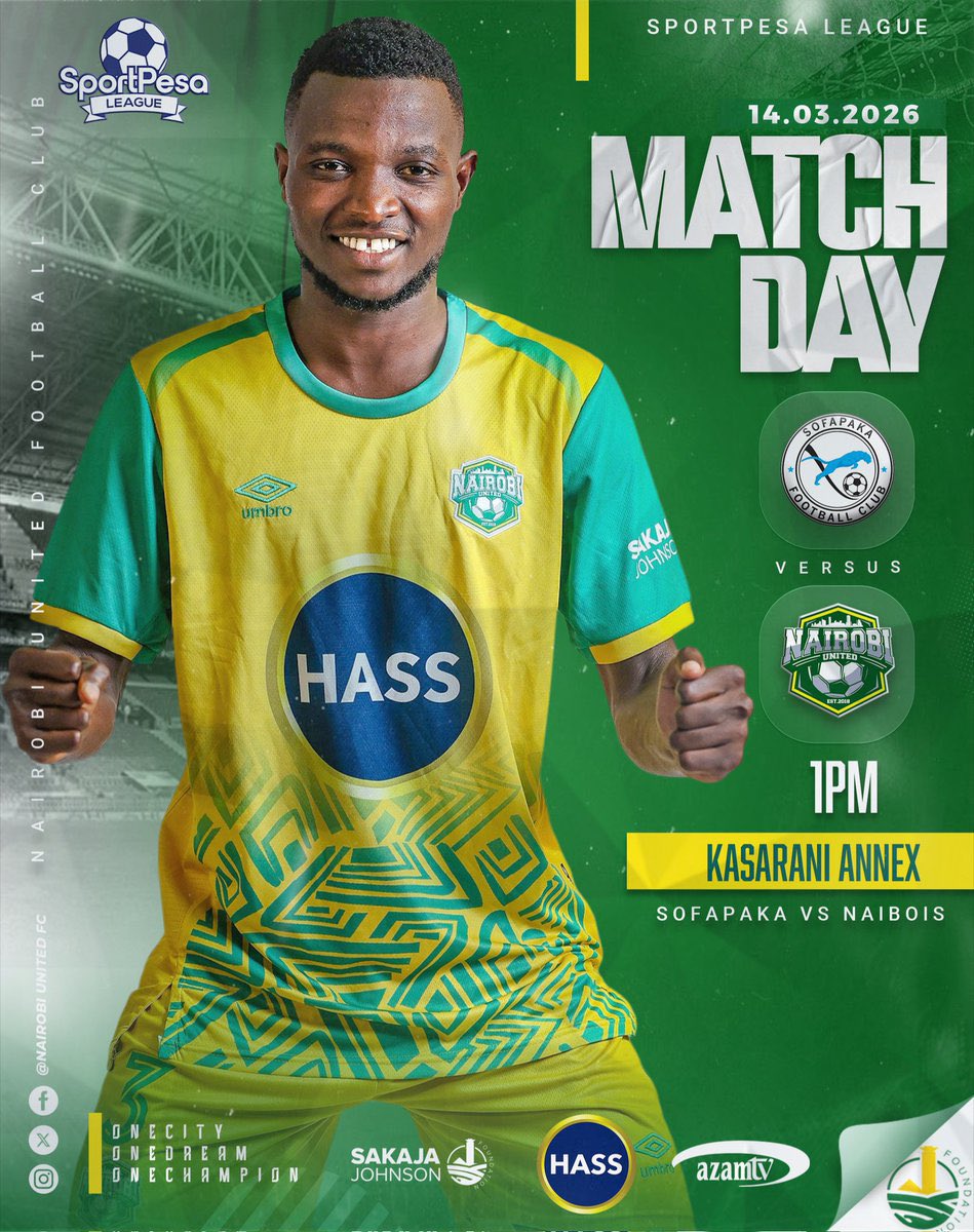 waibicm3's tweet photo. Match Day⚽️👊
#WeAreNairobiUnited #lazimaichezwe https://t.co/HzeivUGA7D