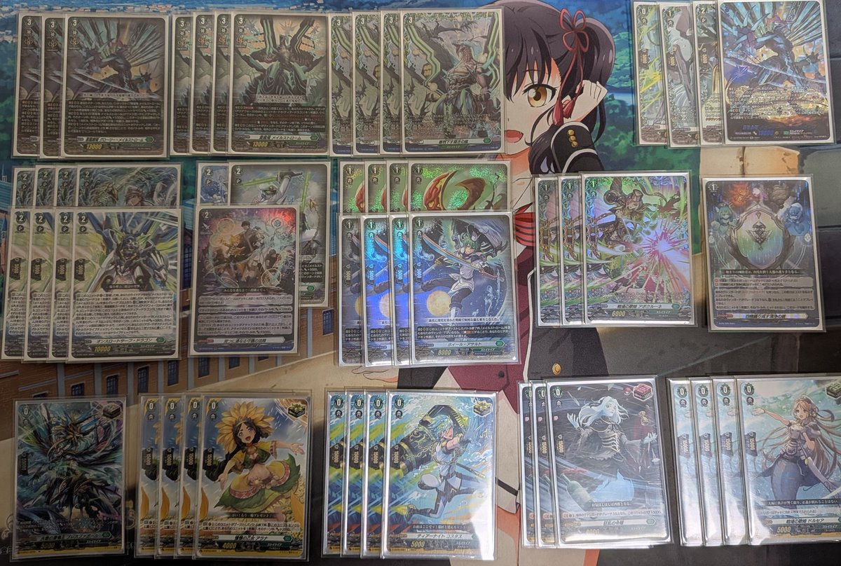 #メイルストロームデッキ研究室
なんか昨日無双してた(￣▽￣;)