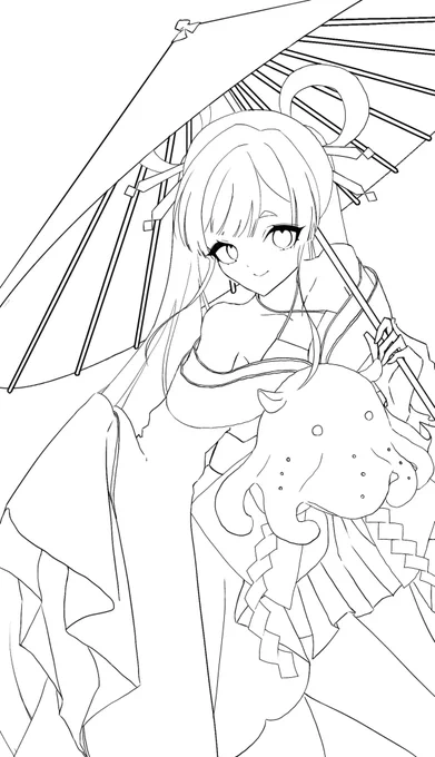 @kaminn0629 初リプ失礼します!超かぐや姫のファンアートになってしまうのですが、いかがでしょう、、? 