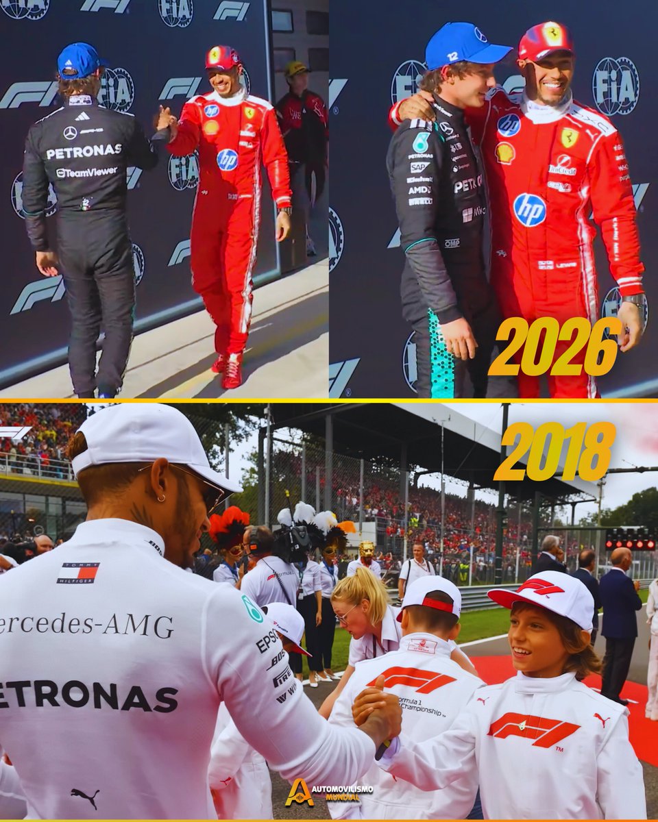 ¡¡LA F1 TIENE HISTORIAS MÁS HERMOSAS QUE EL CINE!! 🥹❤️

KIMI ANTONELLI pasó de ser un niño más que ¡QUERÍA SALUDAR A SU ÍDOLO! a ¡CONVERTIRSE EN EL POLEMAN MÁS JOVEN DE LA HISTORIA! compartiendo pista y PODIO DE CLASIFICACIÓN con ¡TU MAYOR ÍDOLO! y encima SIENDO EL SUSTITUTO de