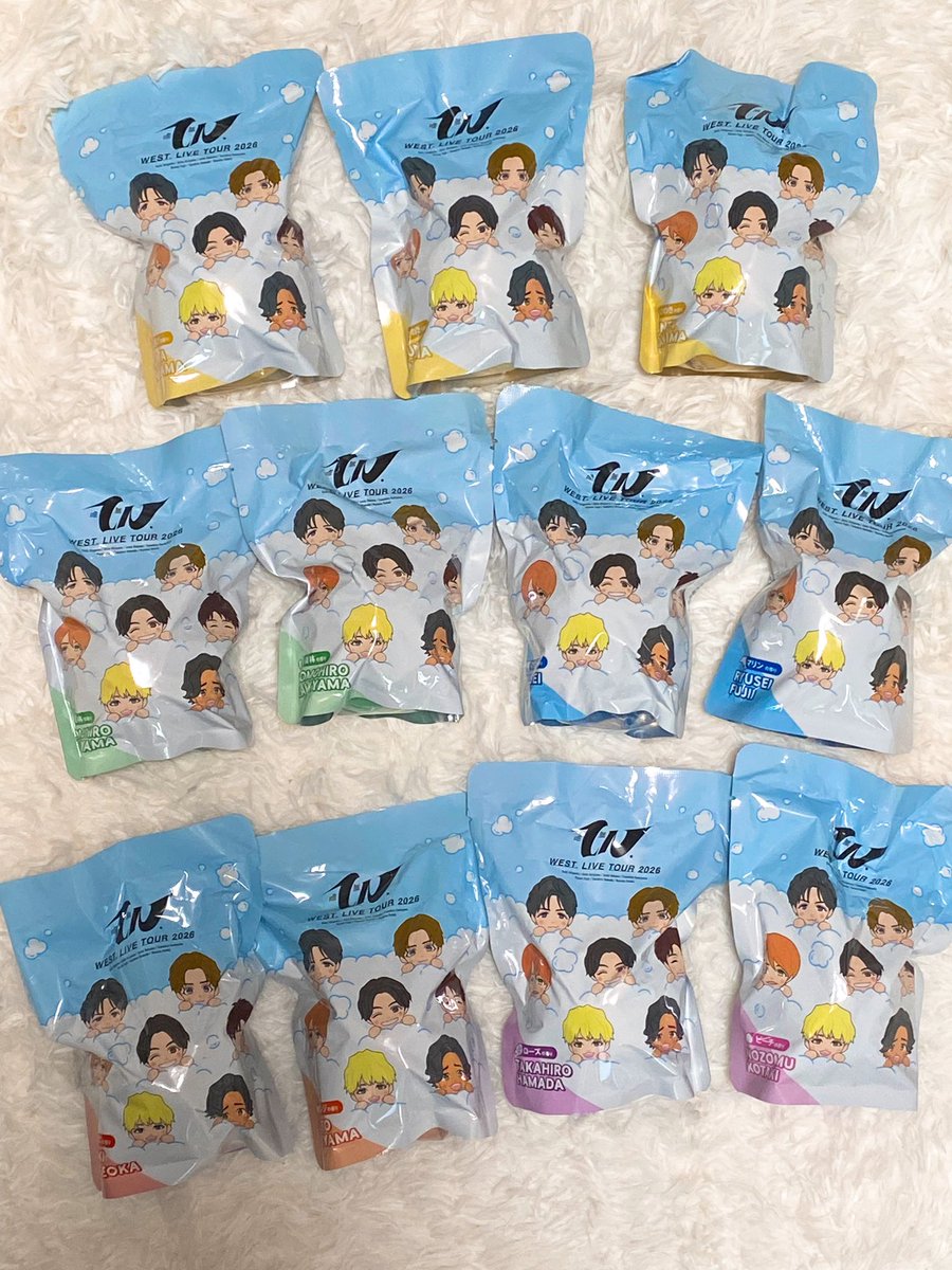 WEST. 唯一無二バックカープリントビッグバッグ ペンラかわいい