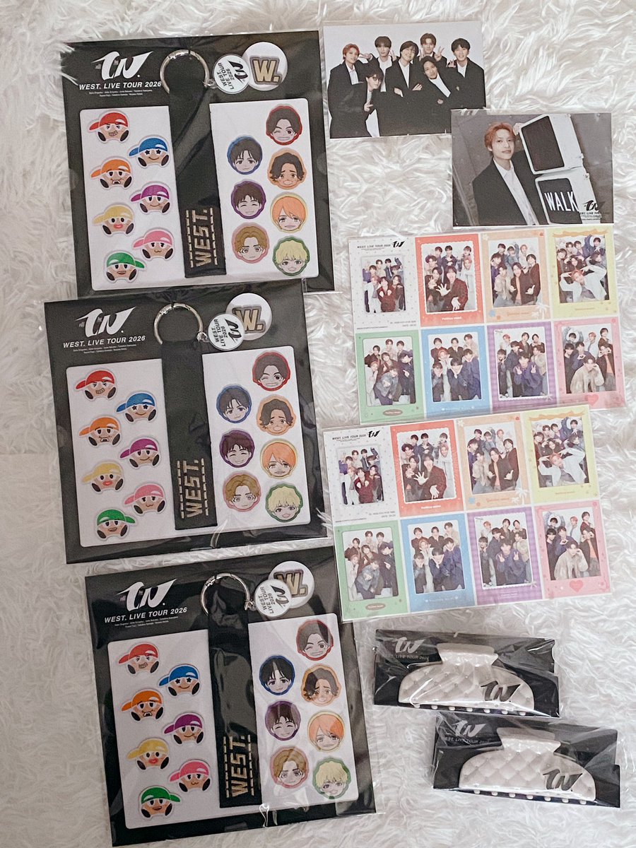 WEST. 唯一無二バックカープリントビッグバッグ ペンラかわいい