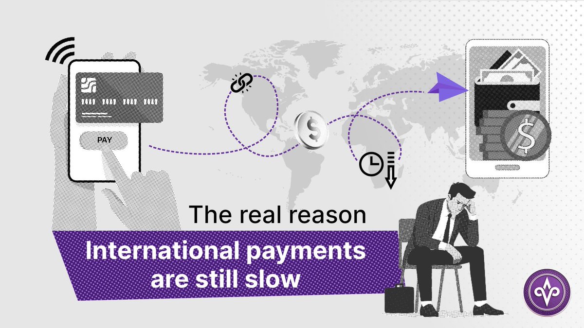 Dave_labs's tweet photo. Most international payments still run on banking infrastructure built decades ago. Yes. The same rails moving your money today were designed long before the internet. https://t.co/iOratQMv76