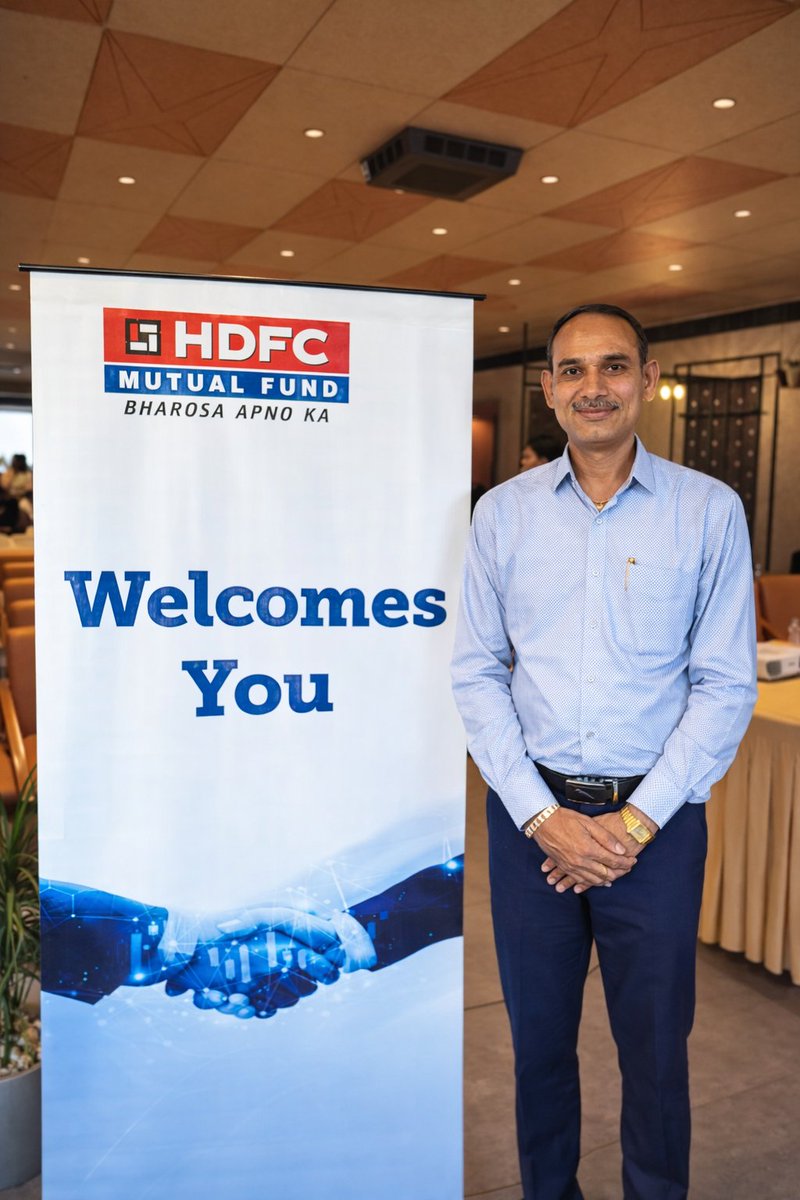 jiyawealth's tweet image. Learning never stops in Wealth Management! 📚📈

Yesterday attended an insightful Training Session by HDFC Mutual Fund on Current Market Trends.

#HDFCMutualFund #FinancialLearning #WealthManagement #MutualFundEducation #InvestorAwareness #FinanceProfessionals #SuratBusiness