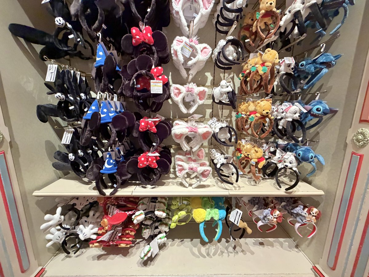 ディズニーランドで売ってた カチューシャたち一覧♡ （3/11時点