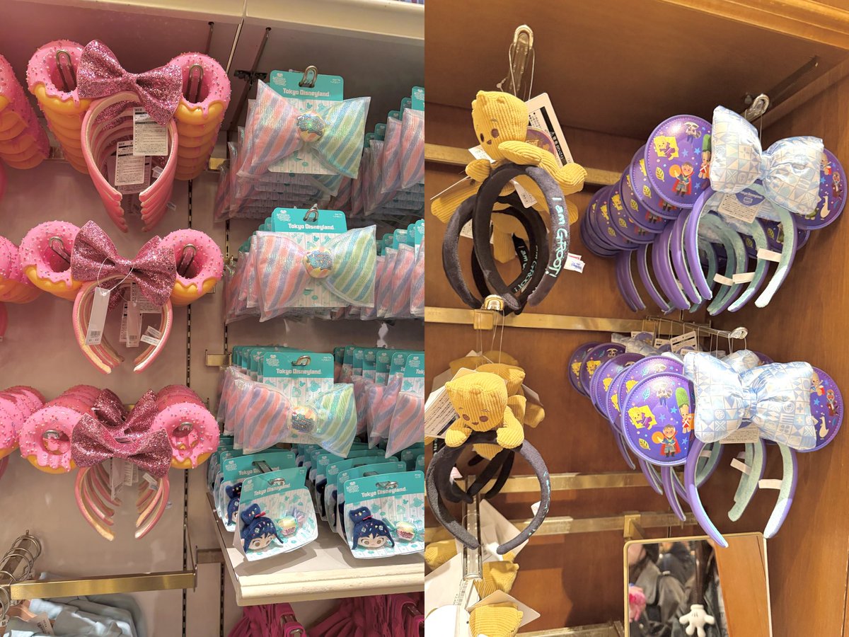 ディズニーランドで売ってた カチューシャたち一覧♡ （3/11時点